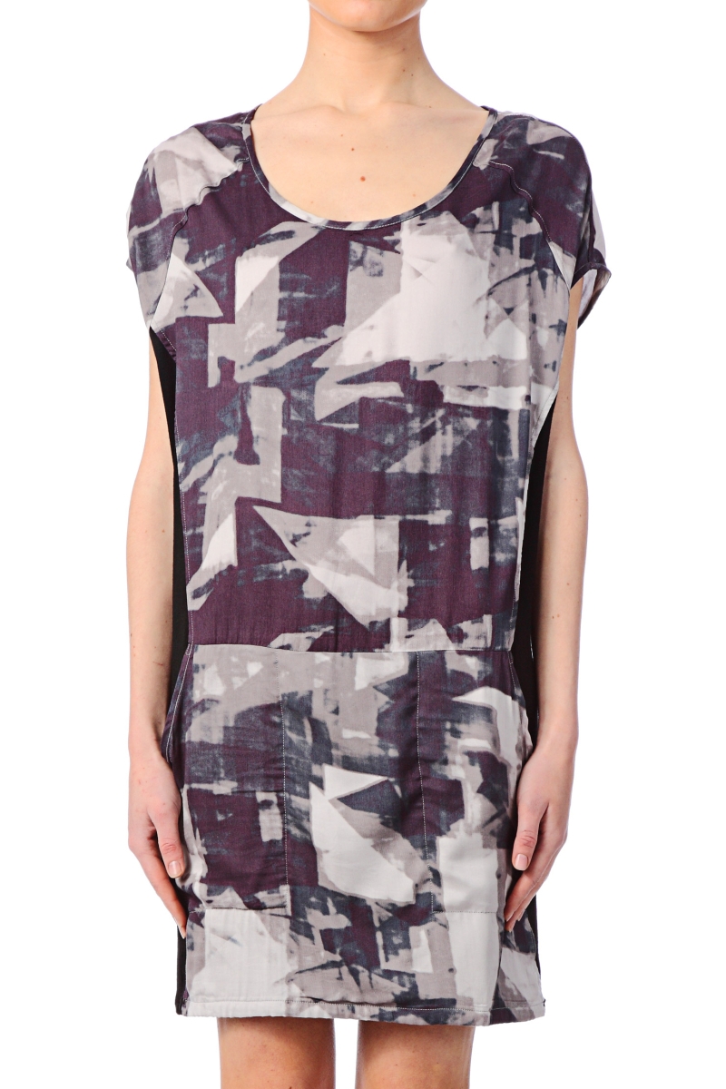 Vila graphical dress