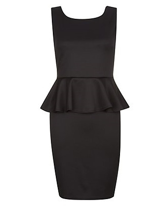 New look Go peplum dress