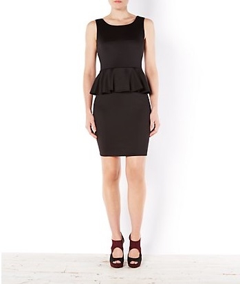 New look Go peplum dress