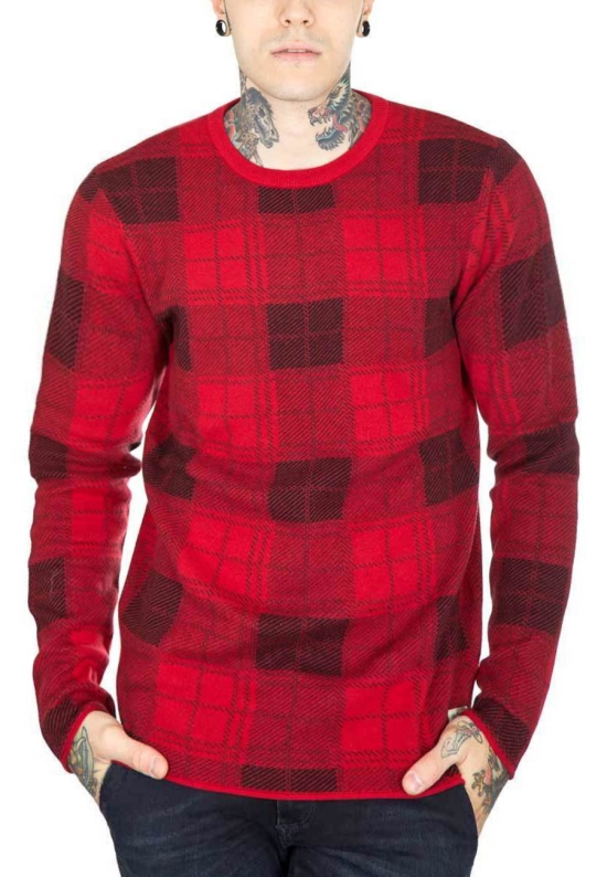 Jack  Jones check  knit