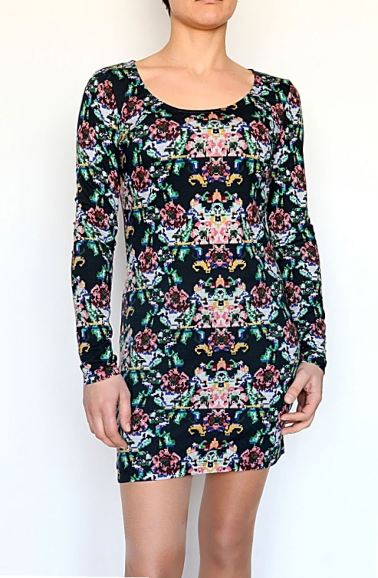 Vero Moda Pixel folk dress