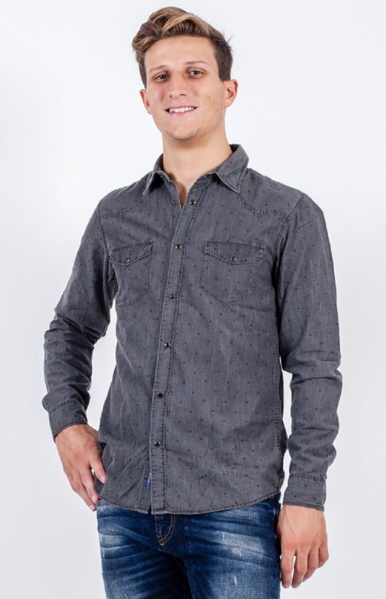 Selected gray shirt