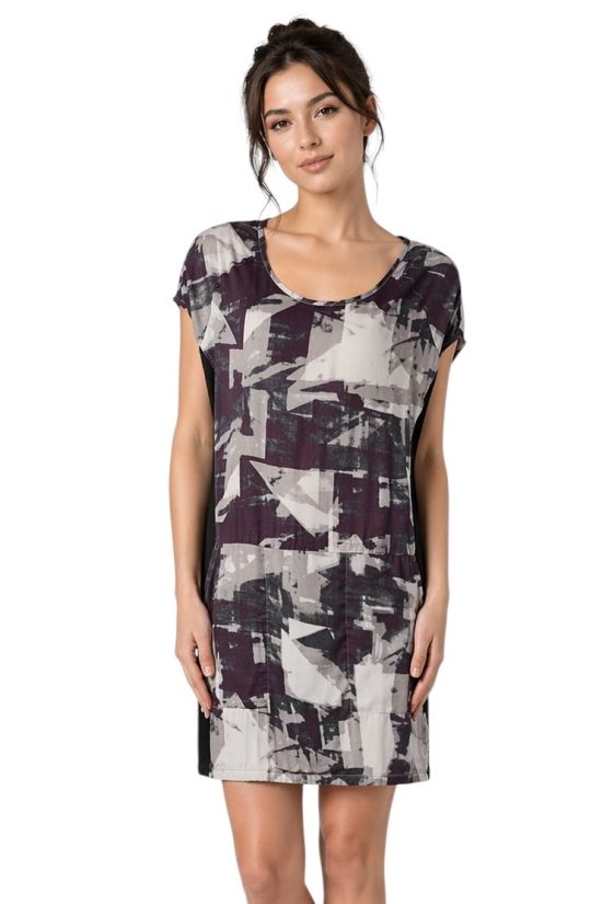 Vila graphical dress